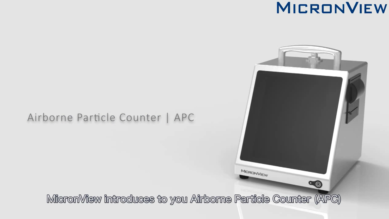 Video zur Einführung des Luftpartikelzählers